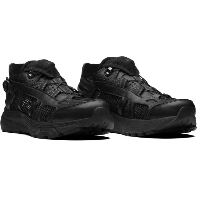 Tenis Salomon Techsonic Cuero Advanced Hombre Negros | MX MFNA728